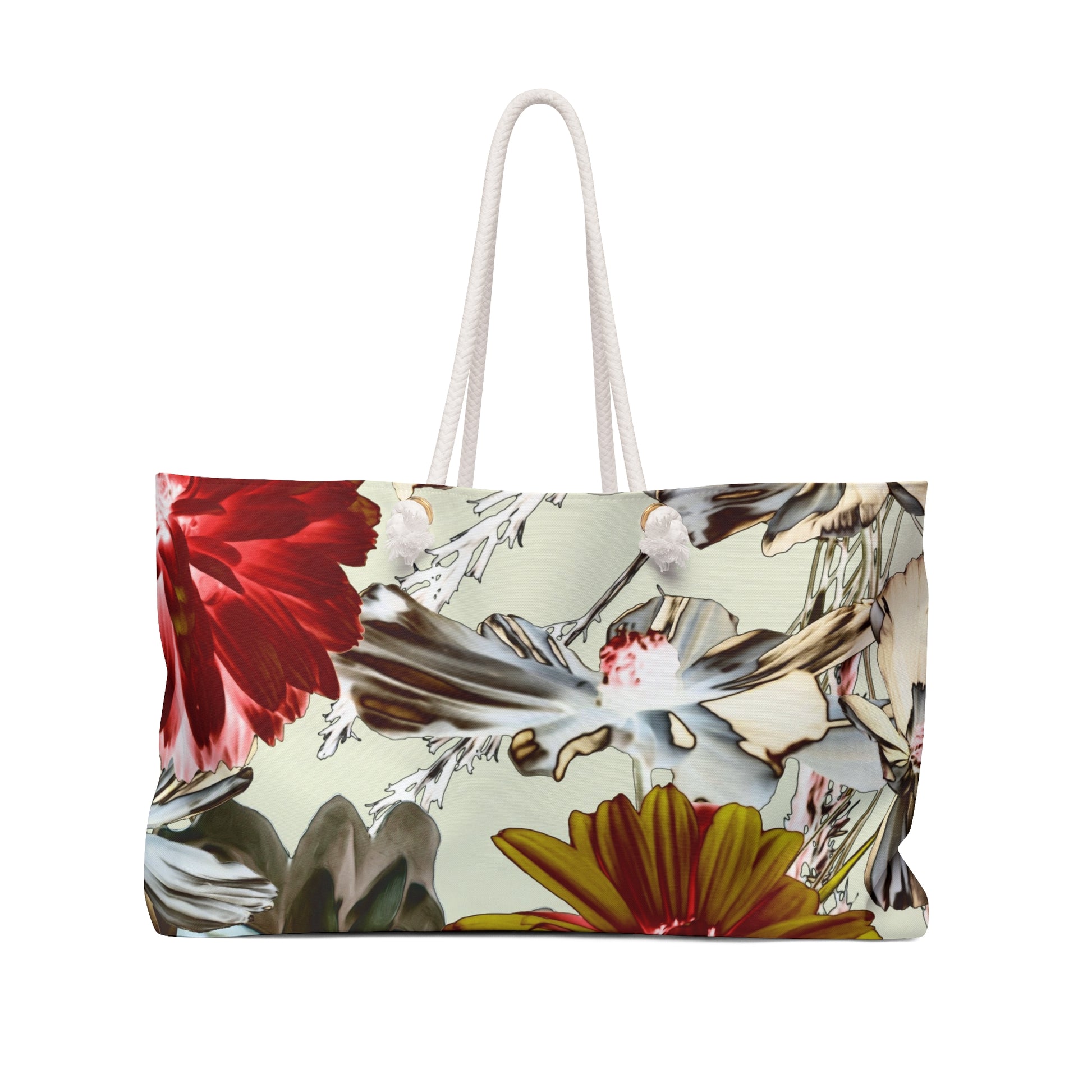 Tropical Floral Beach Bag