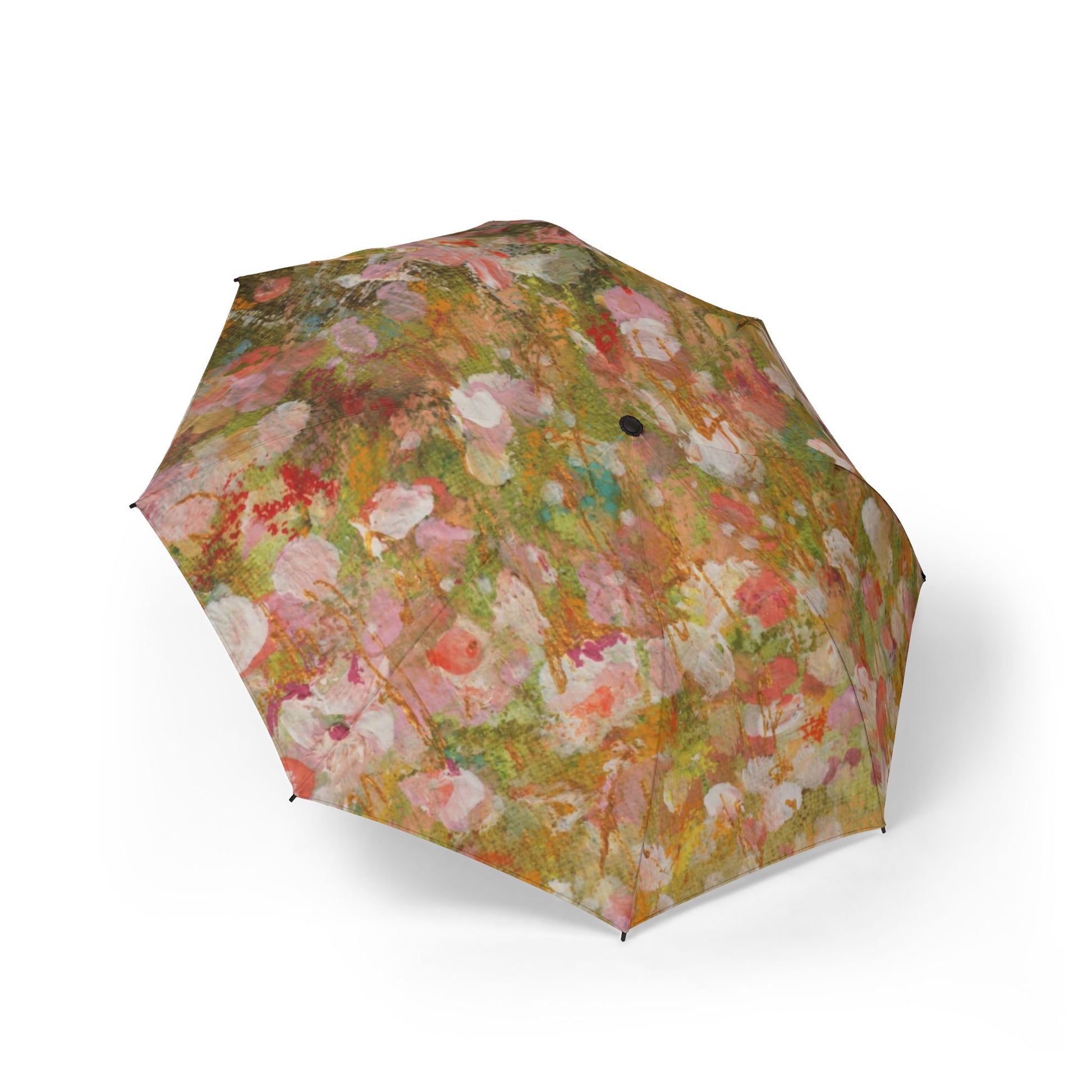 Hand-painted Floral Umbrella