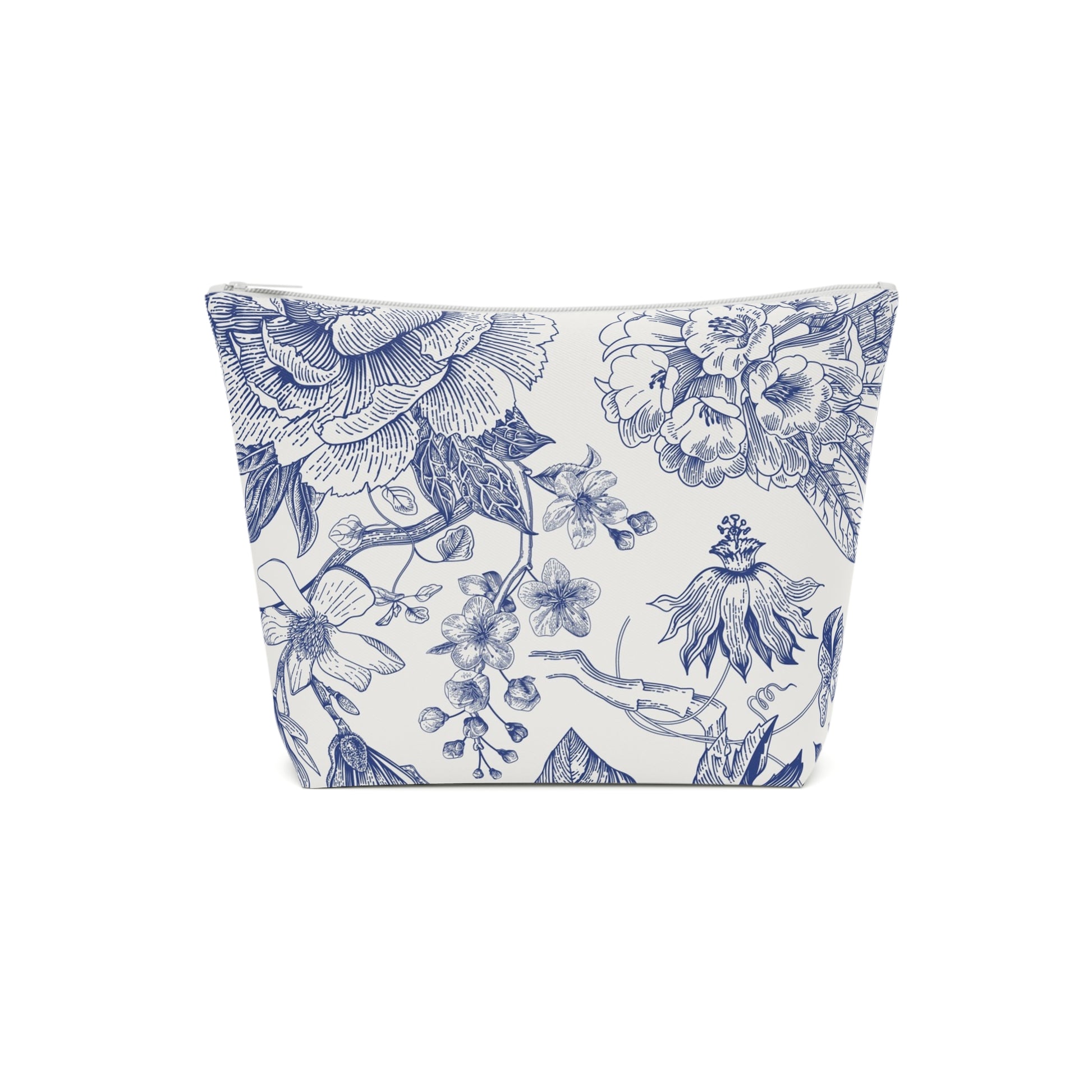 Vintage-Botanical Inspired Cosmetic Bag