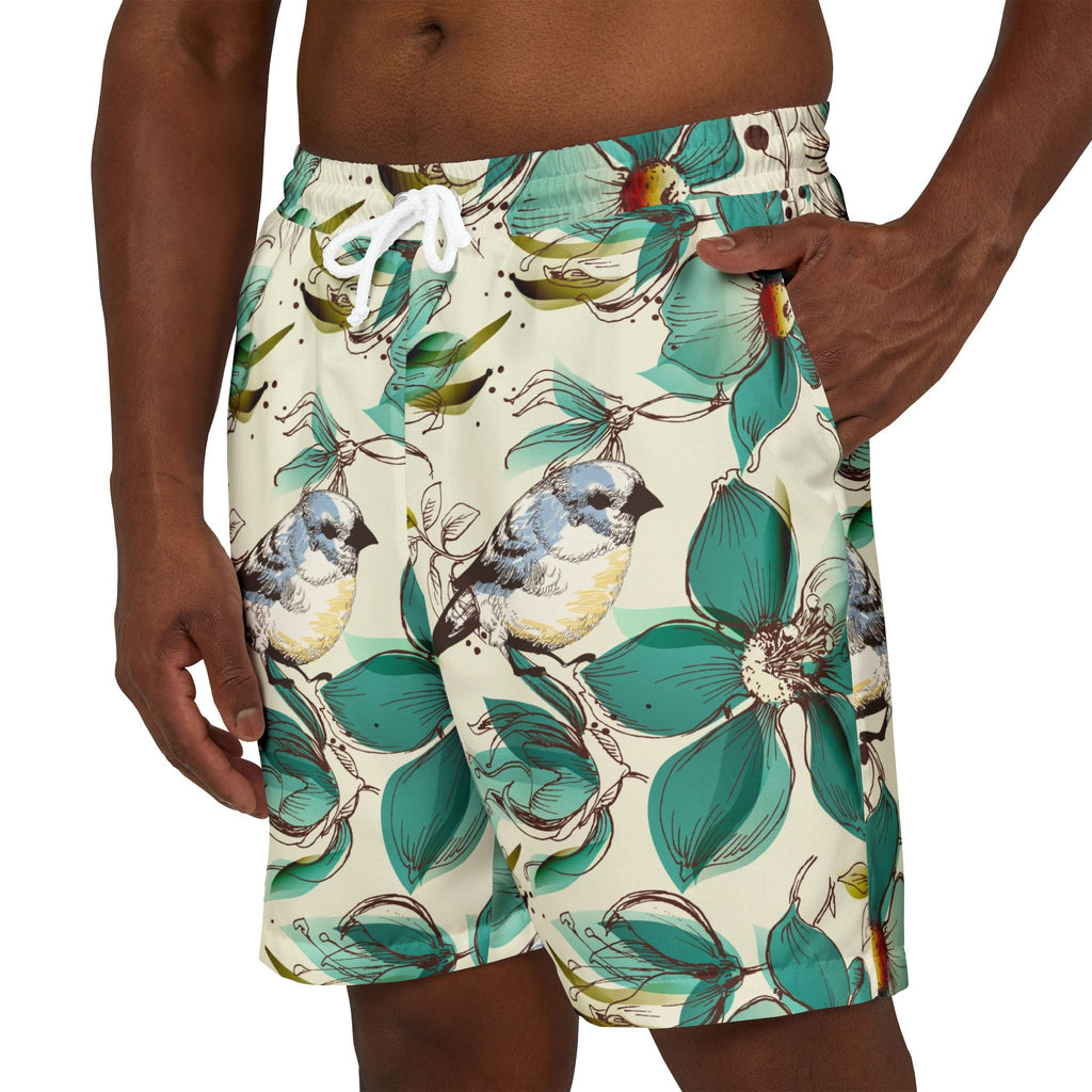 Nature-Inspired Swim Shorts