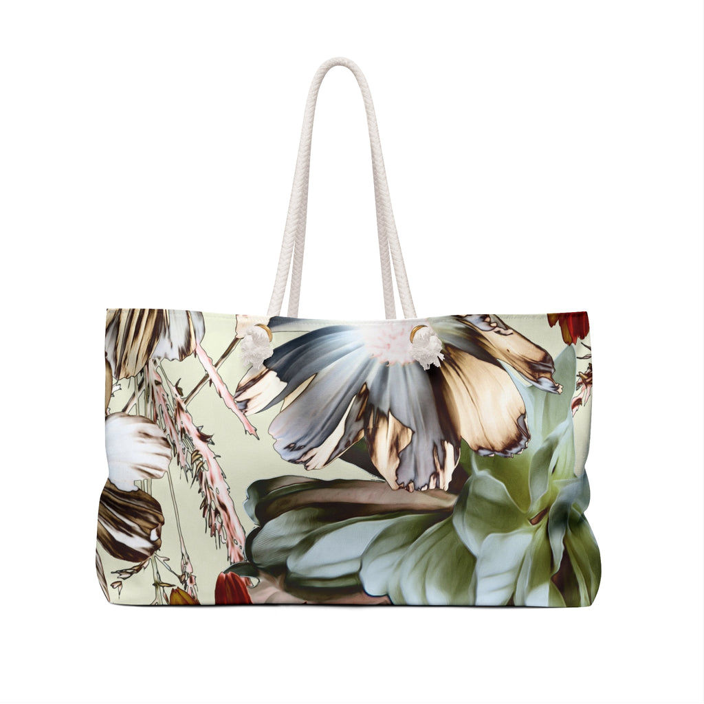 Tropical Floral Beach Bag