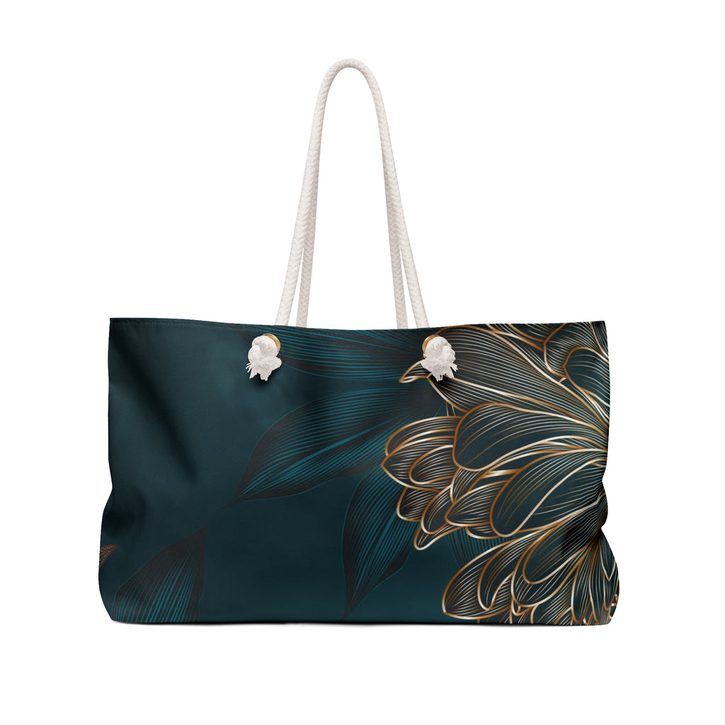 Floral Beach Bag