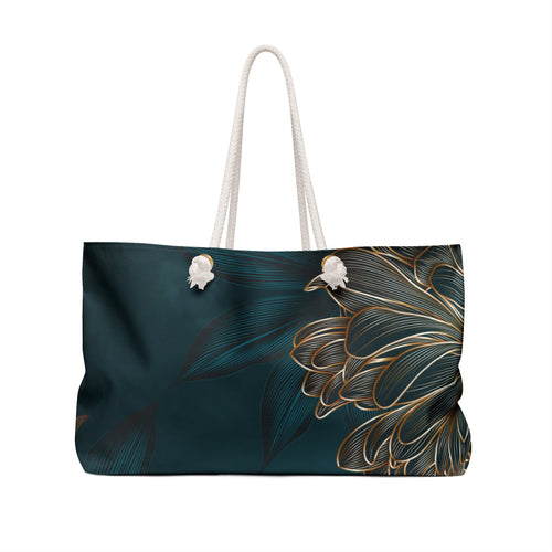 Floral Beach Bag