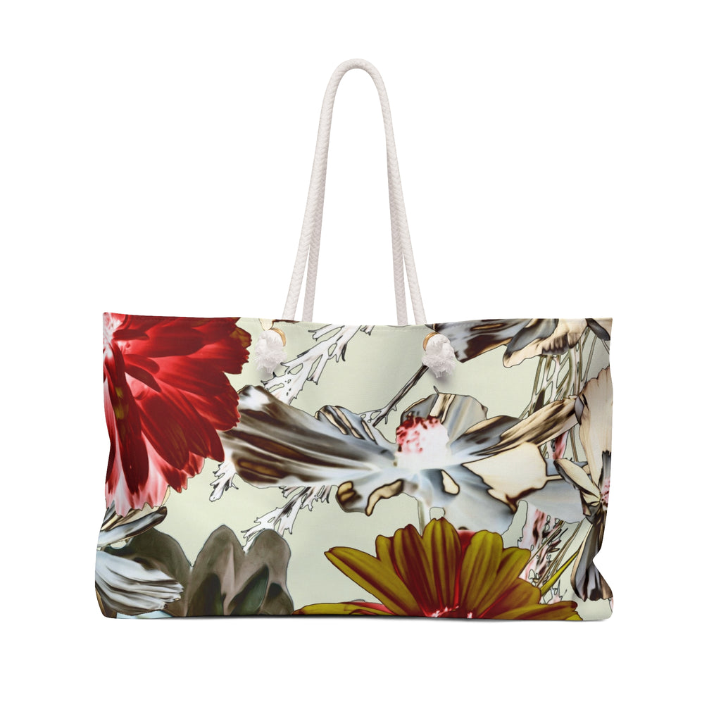Tropical Floral Beach Bag