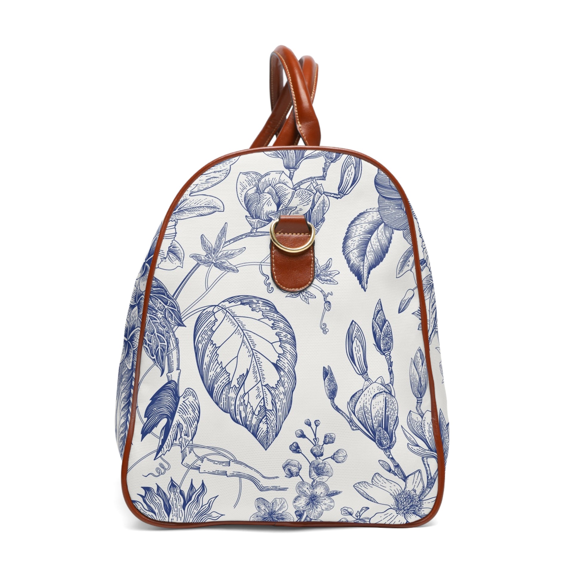 Vintage-Botanical Inspired Overnight Bag
