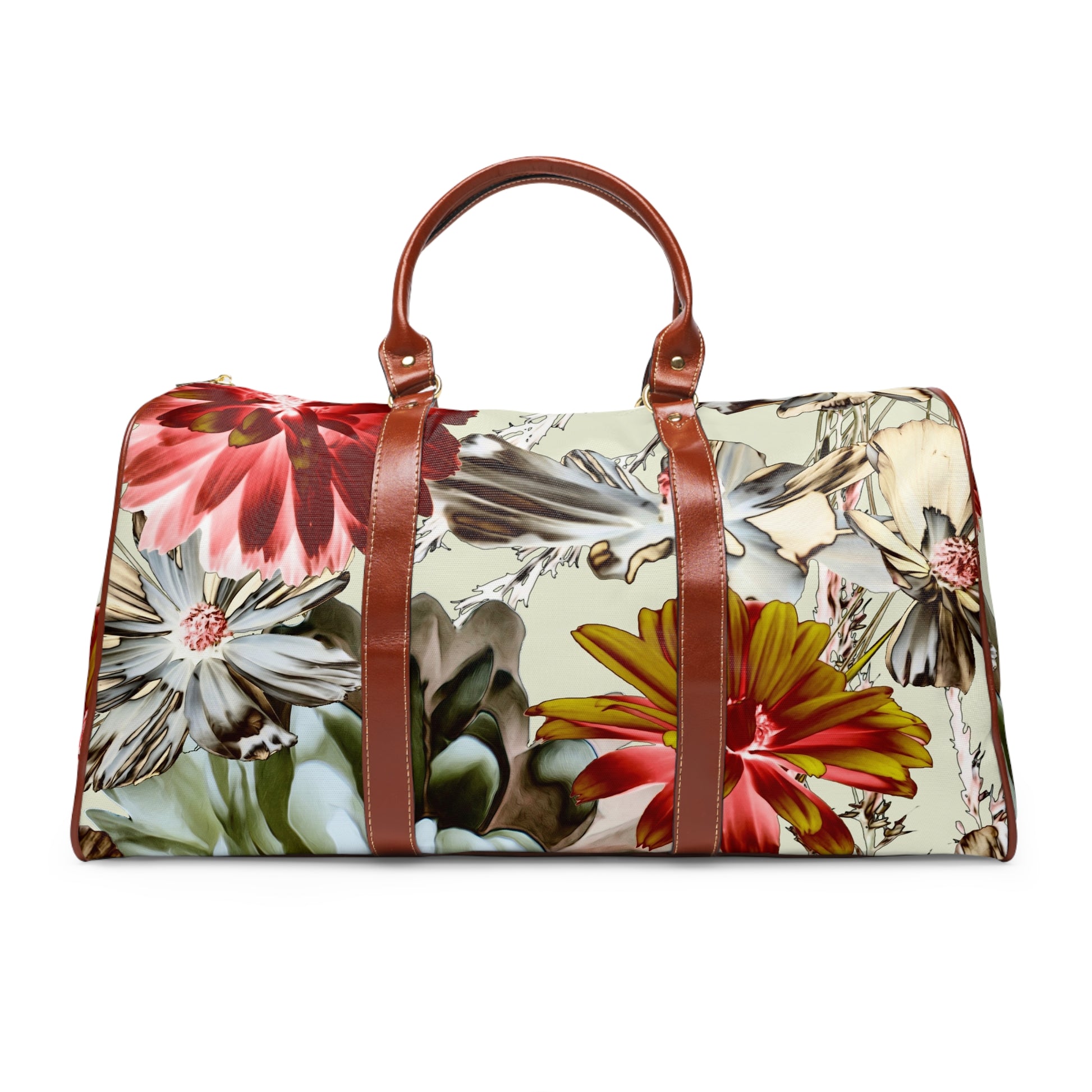 Tropical Floral Overnight Bag