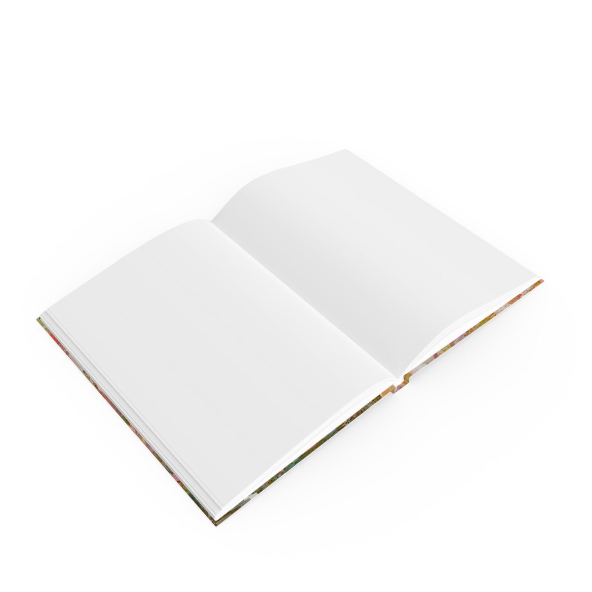 Hand-painted Floral Hardcover Journal