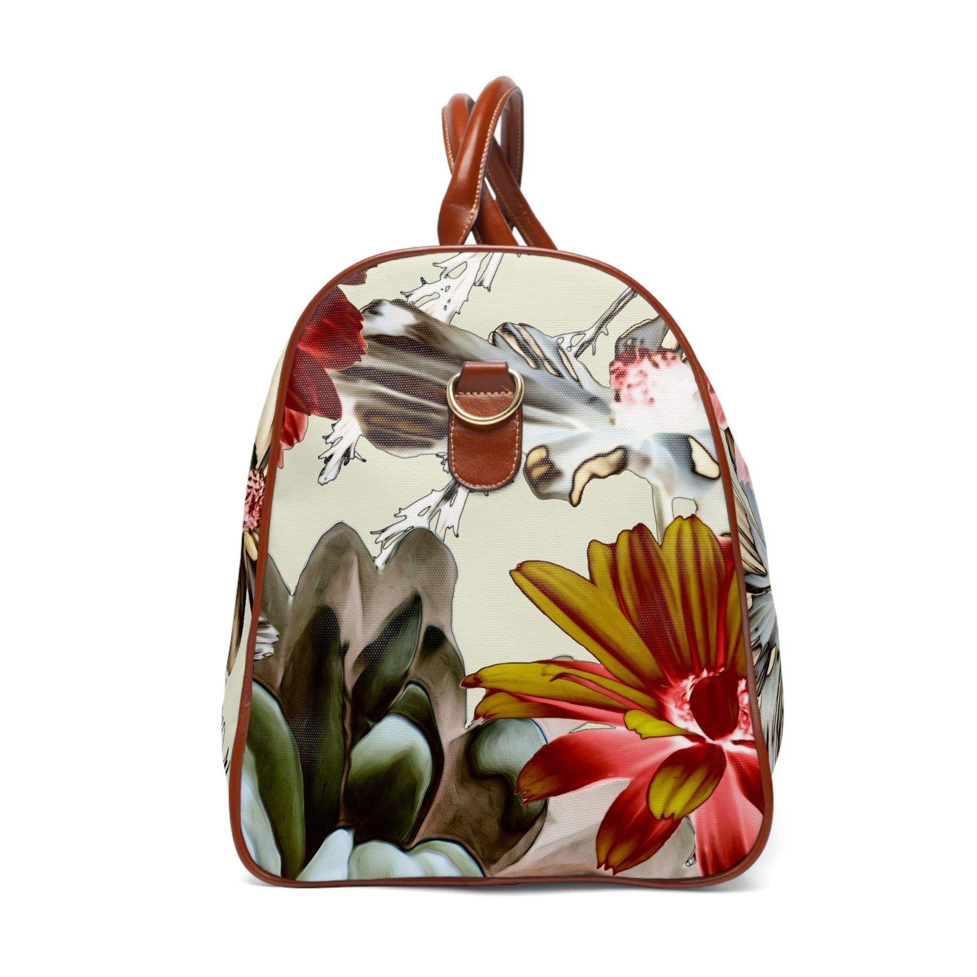 Tropical Floral Overnight Bag