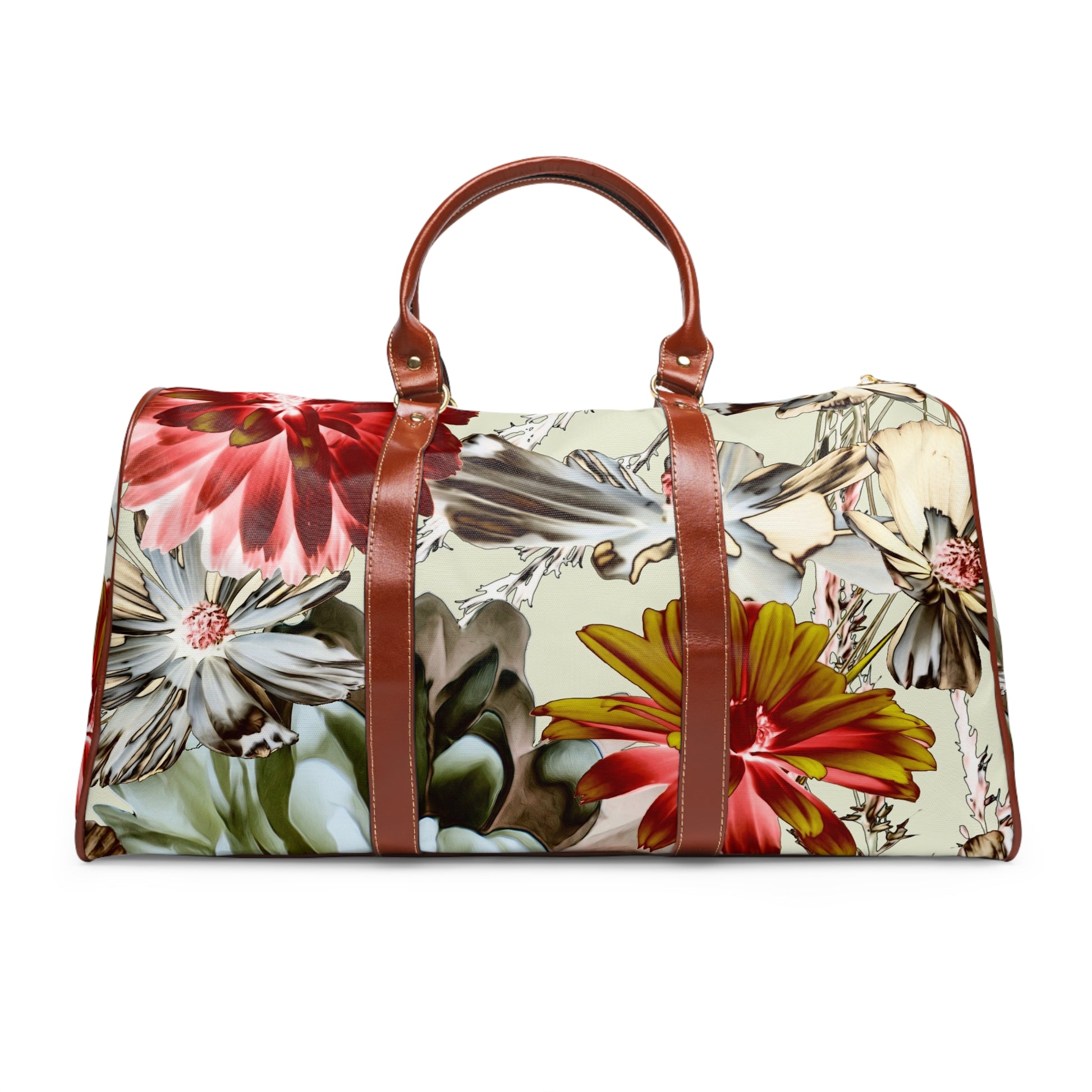 Tropical Floral Overnight Bag