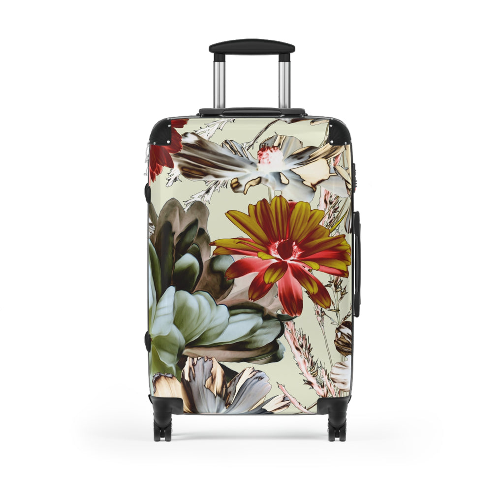 Tropical Floral Suitcase