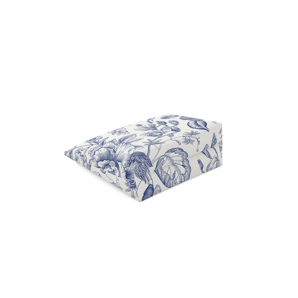 Vintage-Botanical Inspired Cosmetic Bag
