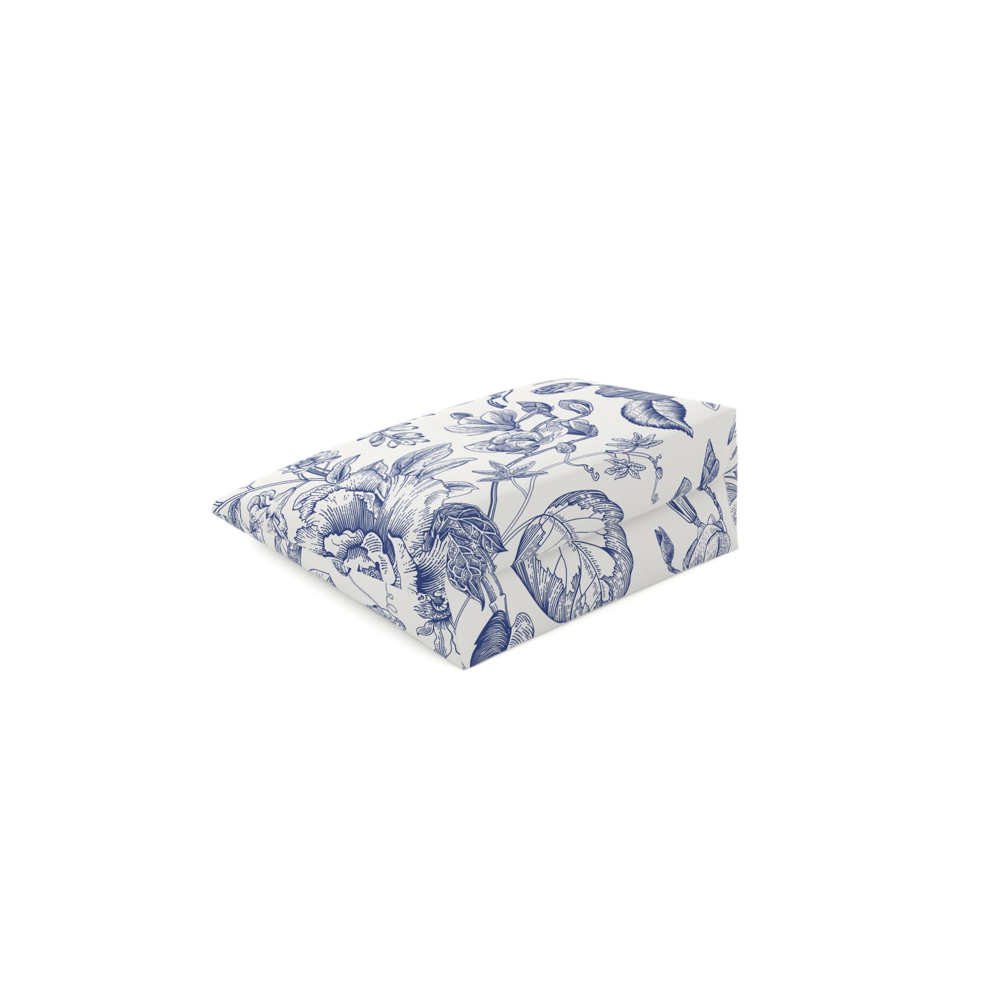 Vintage-Botanical Inspired Cosmetic Bag