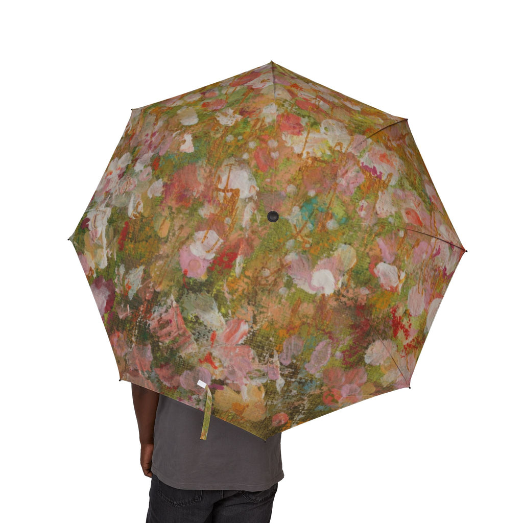 Hand-painted Floral Umbrella