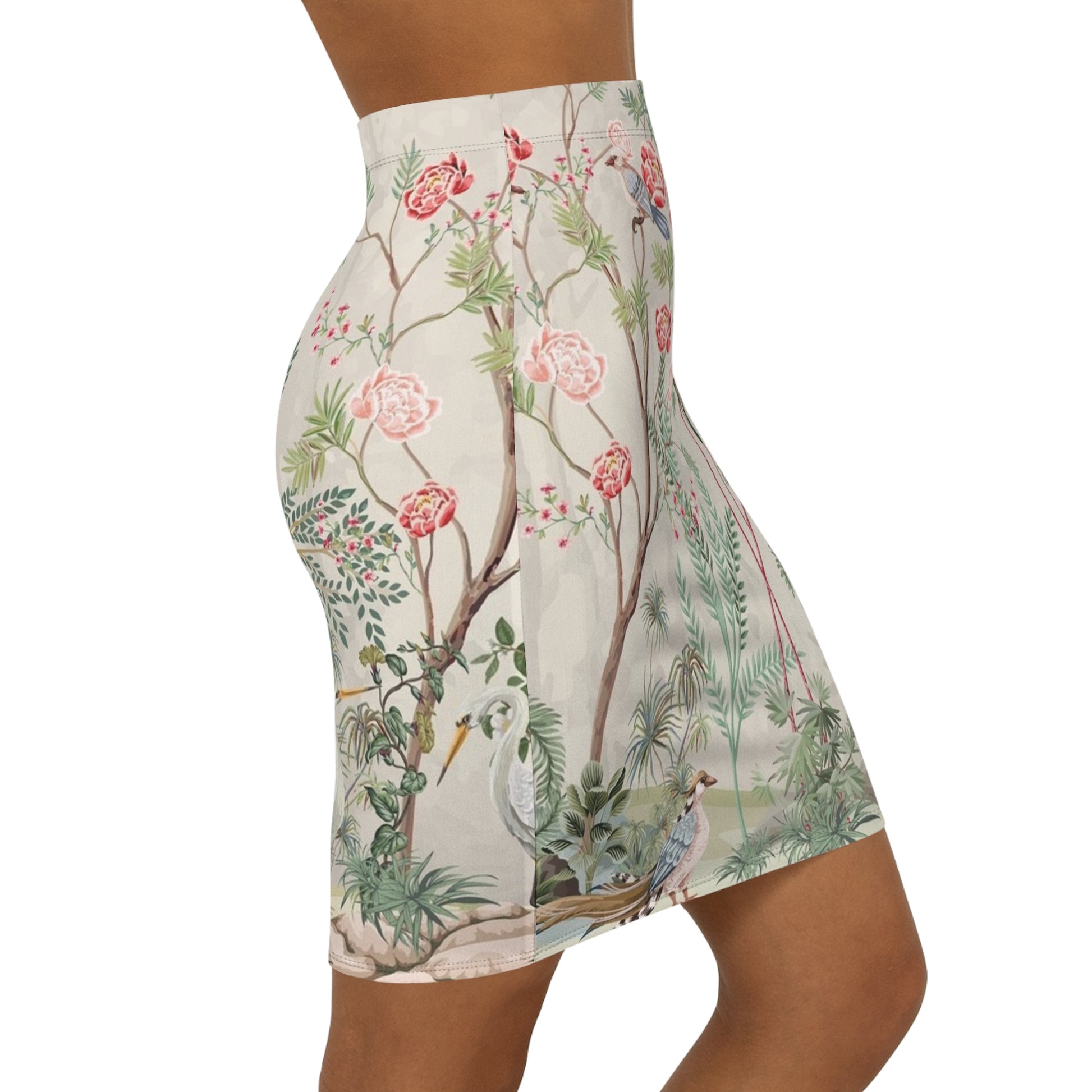 Tropical Paradise Pencil Skirt