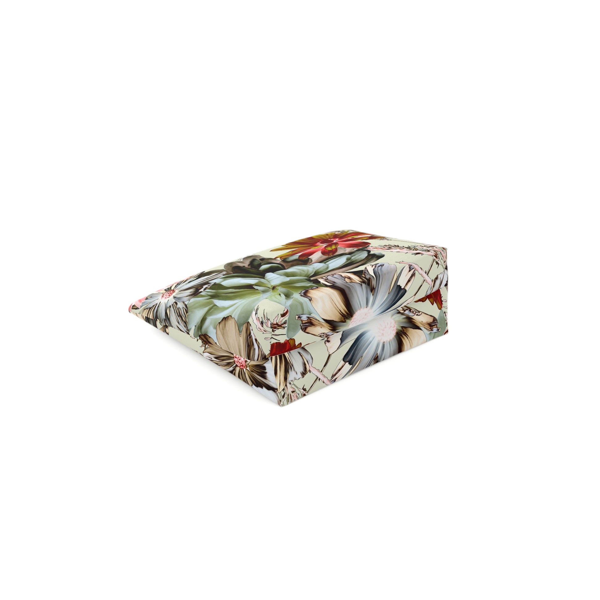 Tropical Floral Cosmetic Bag