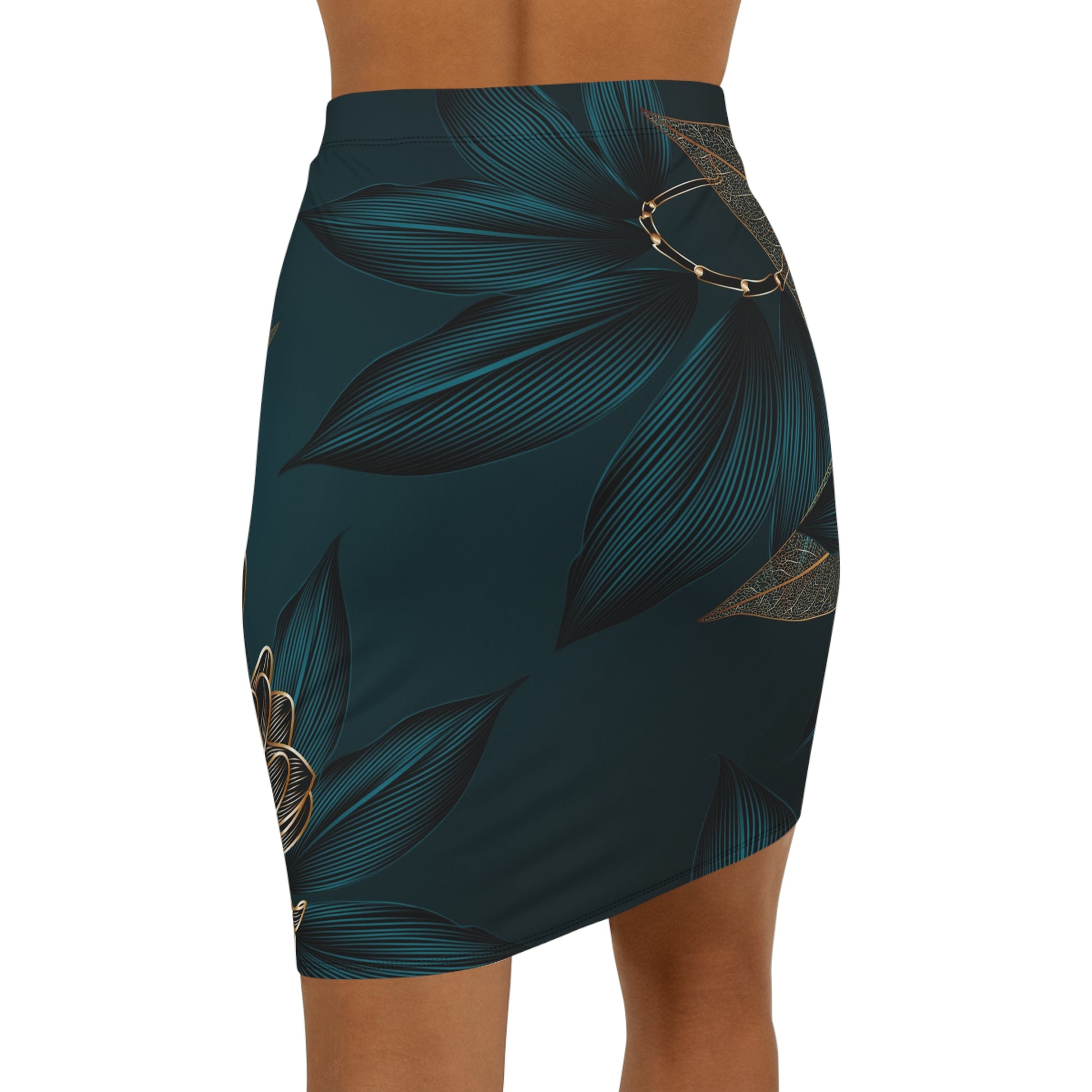 Floral Pencil Skirt