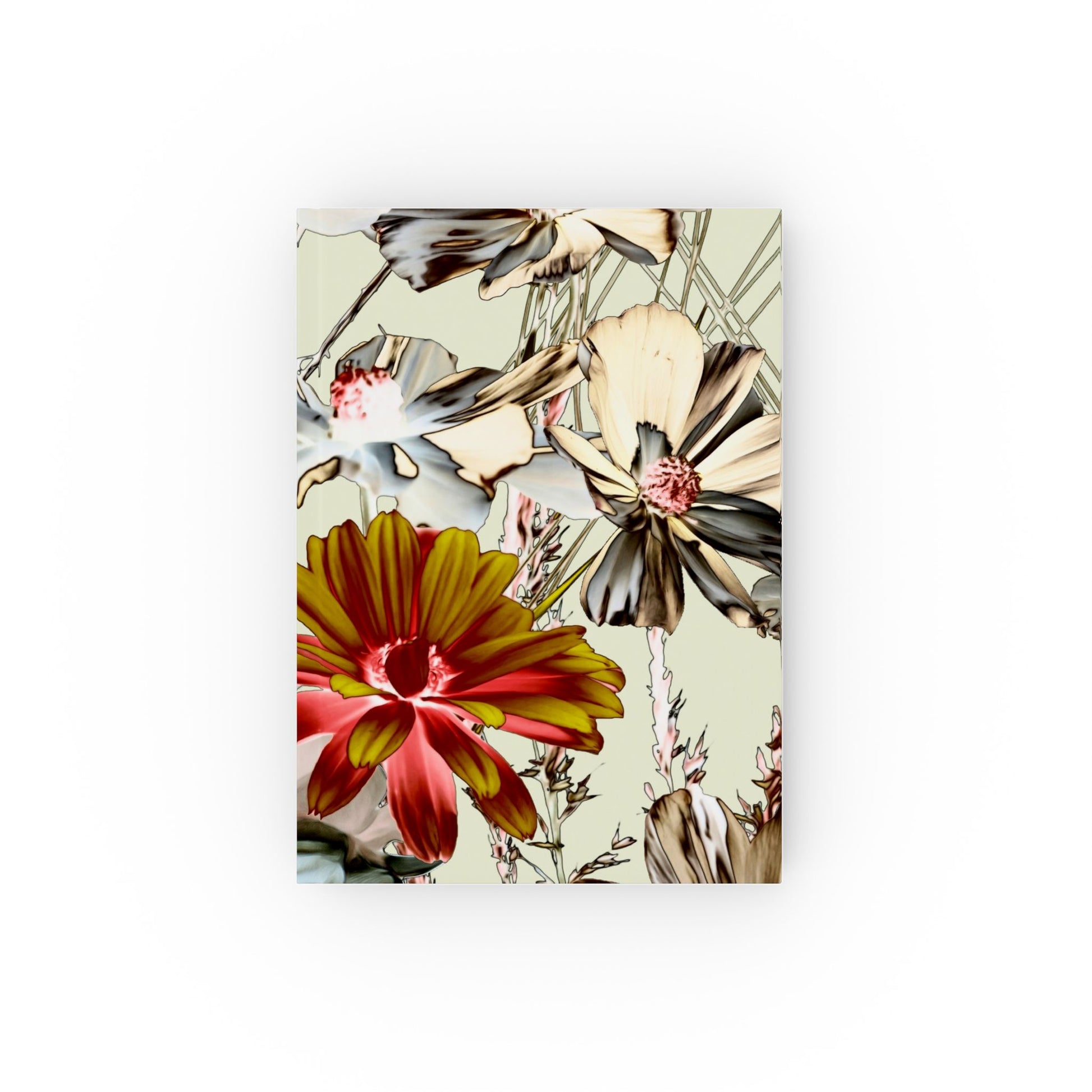 Tropical Floral Hardcover Journal