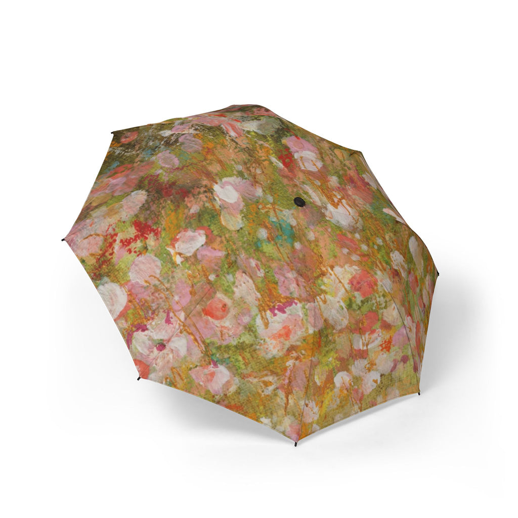 Hand-painted Floral Umbrella