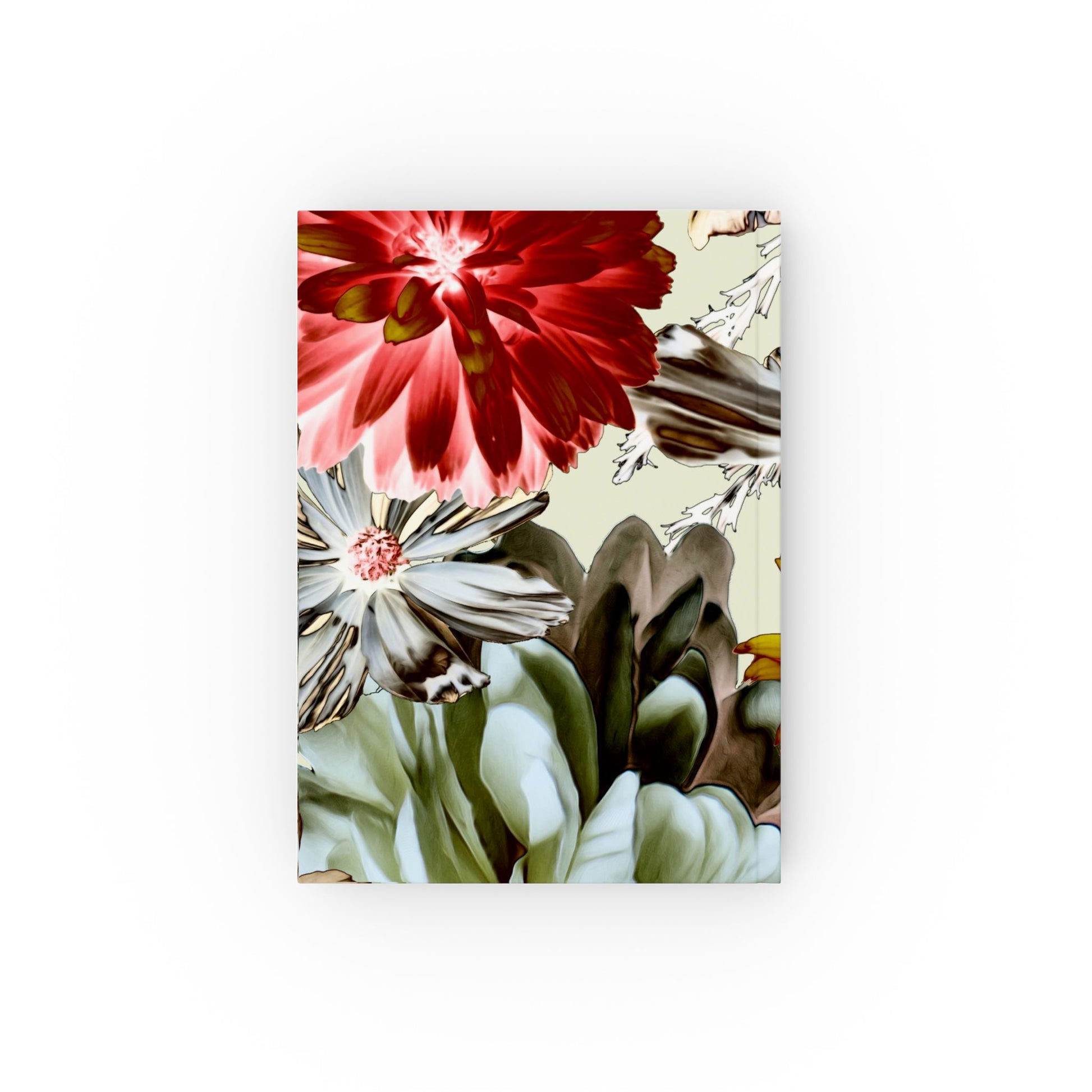 Tropical Floral Hardcover Journal