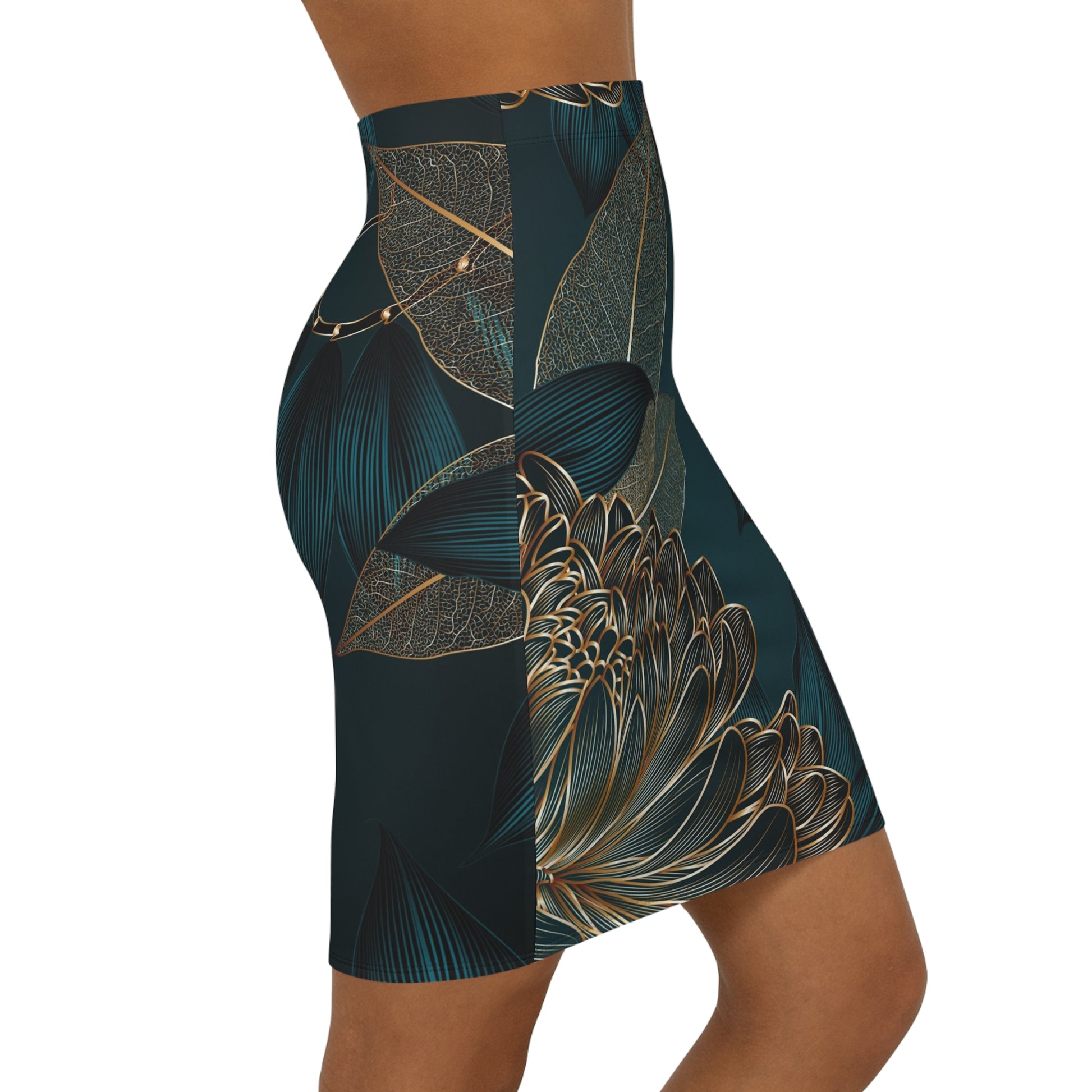 Floral Pencil Skirt