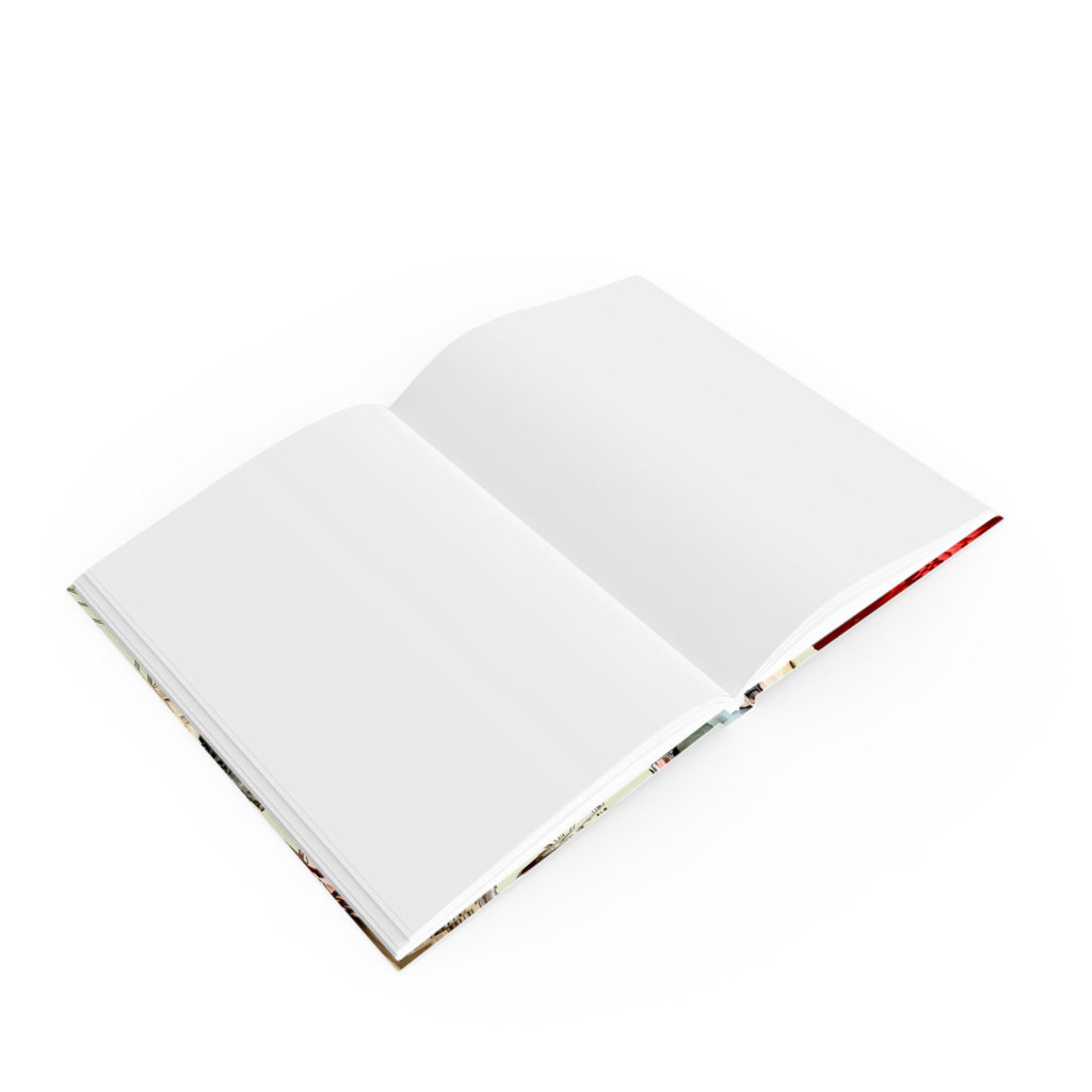 Tropical Floral Hardcover Journal