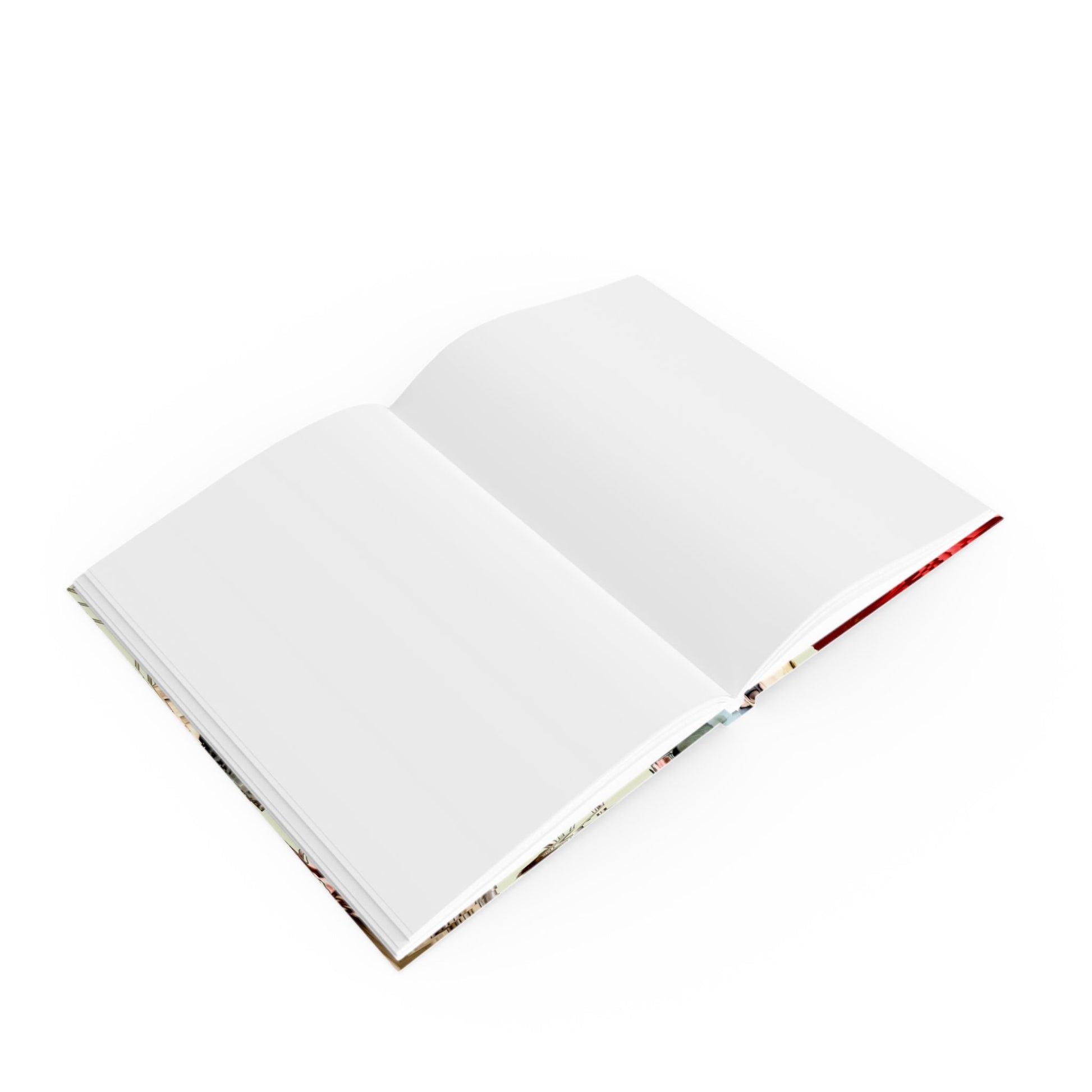 Tropical Floral Hardcover Journal