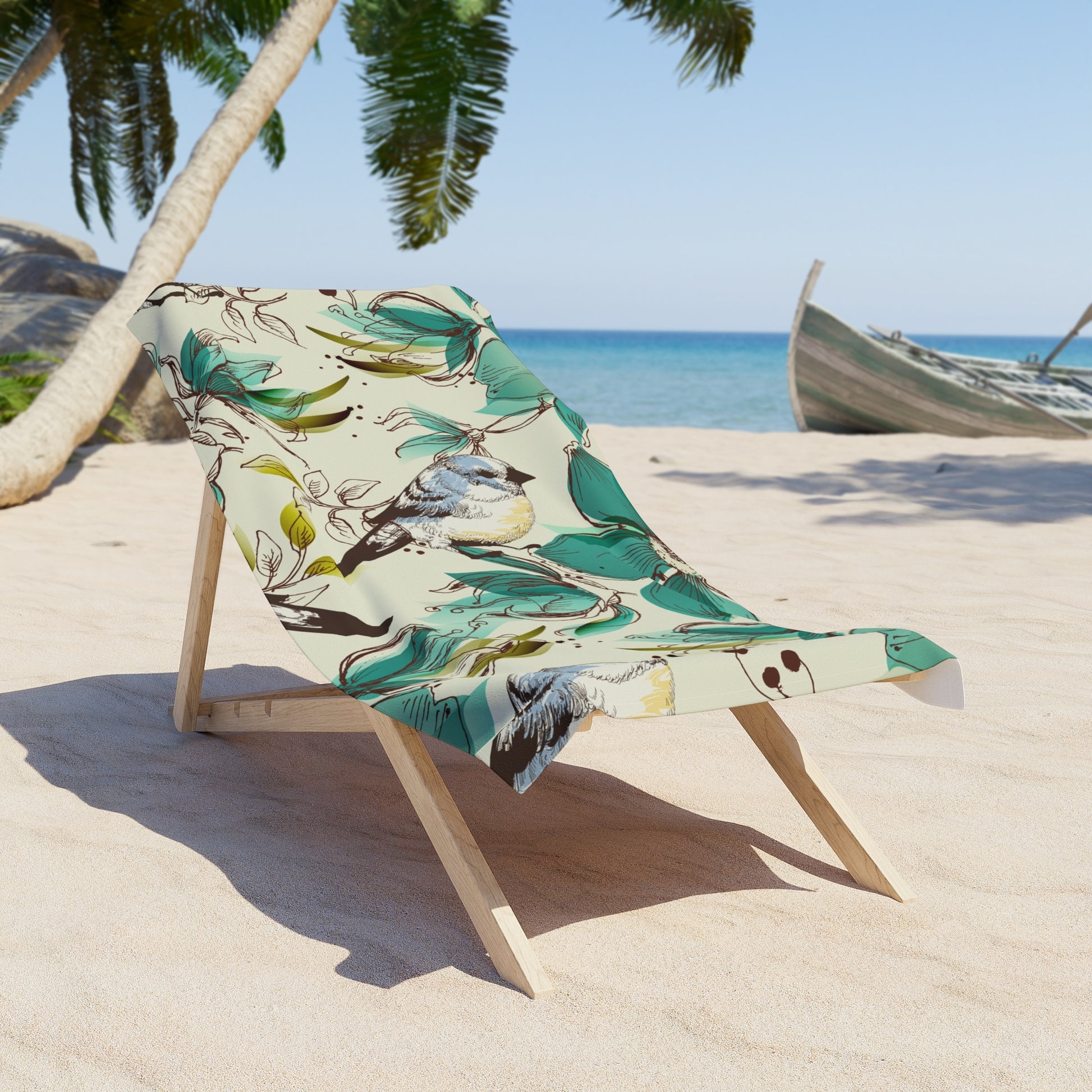Nature-Inspired Beach Towel